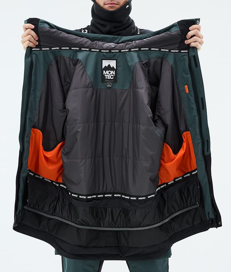 Fawk Snowboard Jacket Men Dark Atlantic/Black, Image 9 of 9