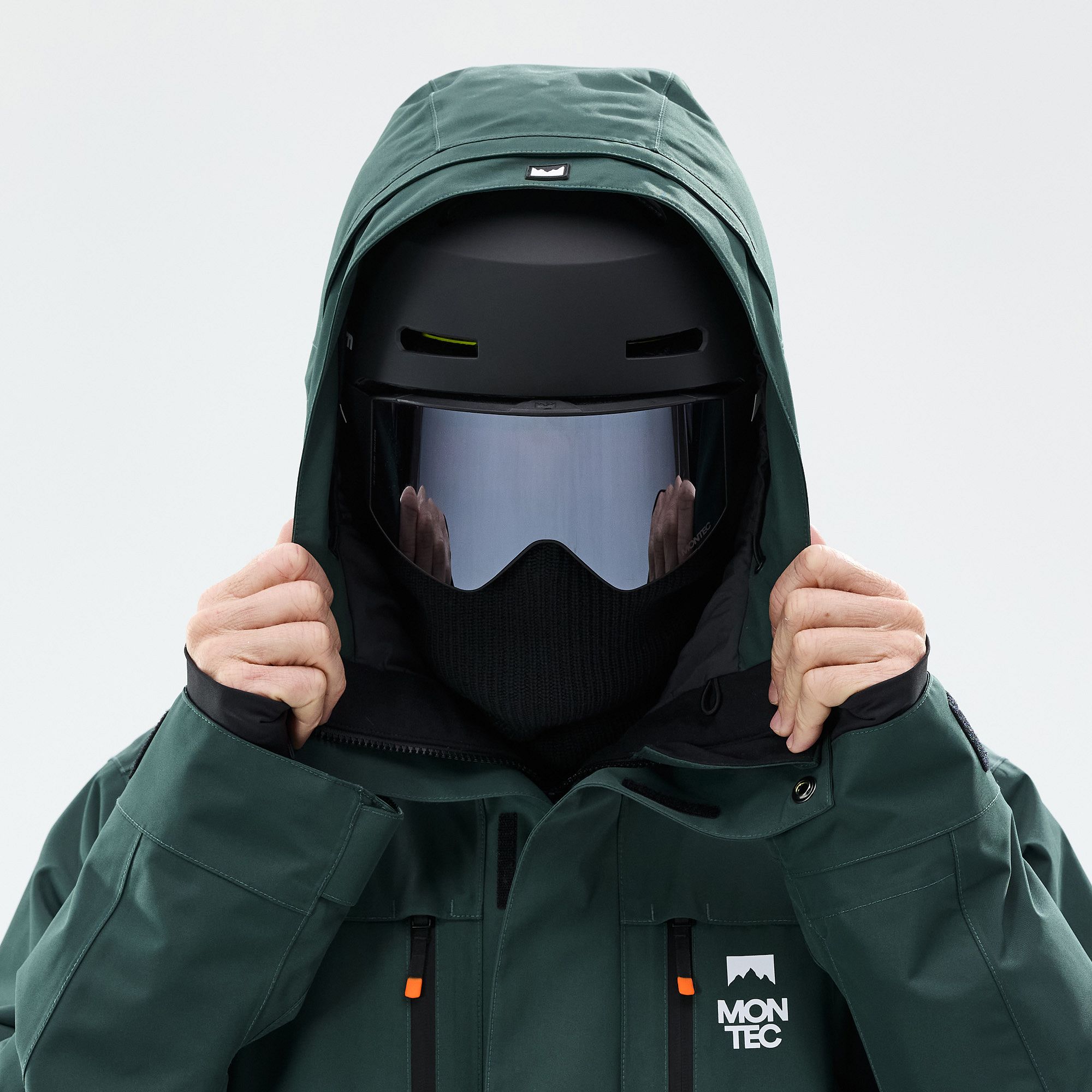 Montec Fawk Snowboard Jacket Men Dark Atlantic/Black | Montecwear.com