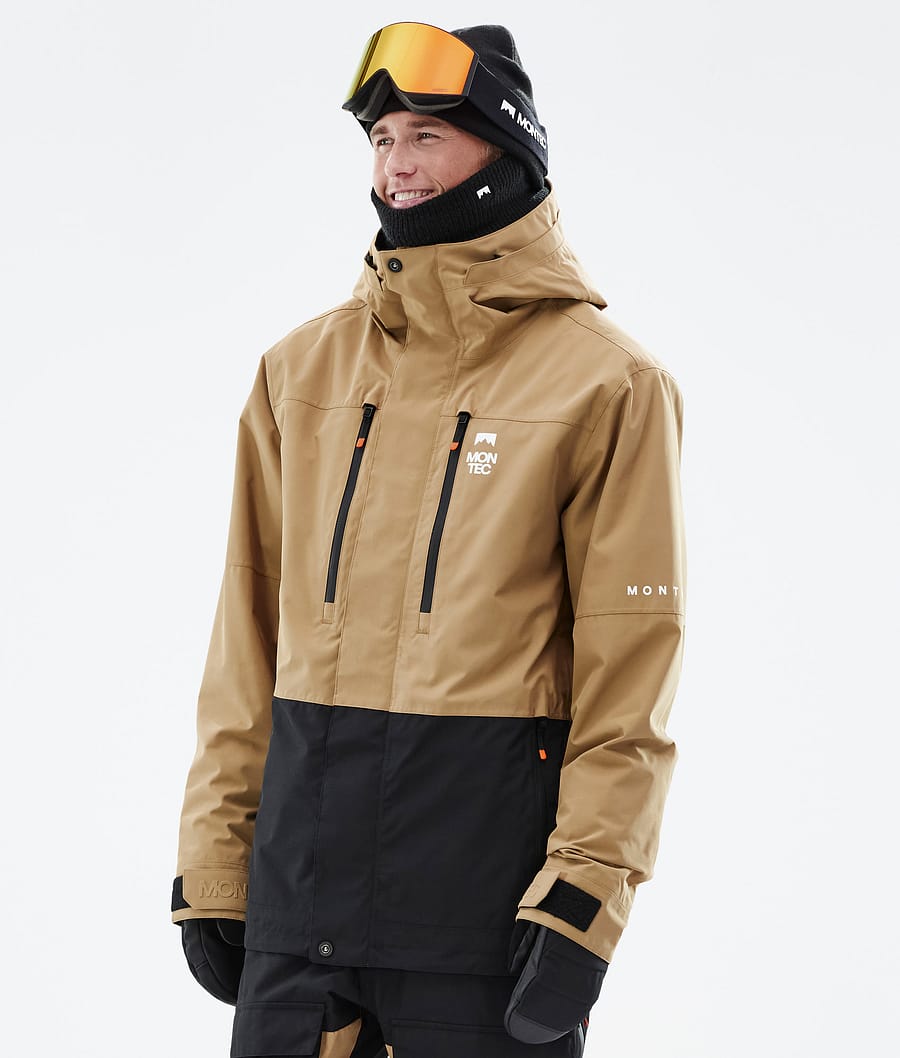 Montec Fawk Ski Jacket Gold/Black