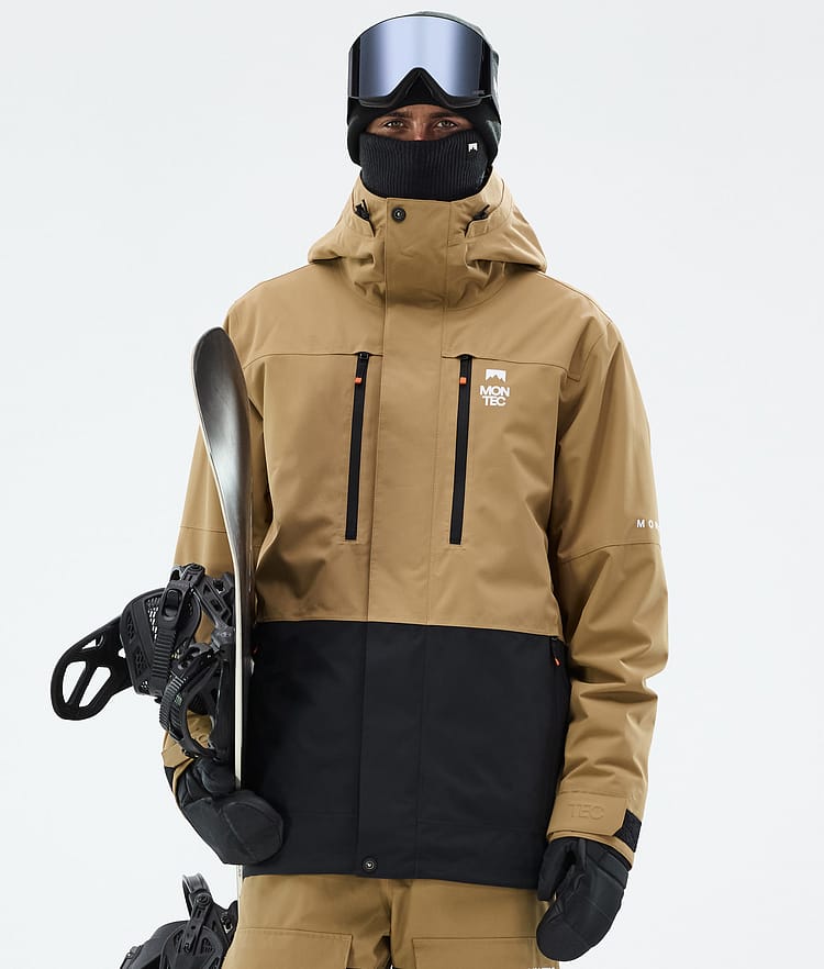 Fawk Veste Snowboard Homme Gold/Black, Image 1 sur 10