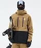 Fawk Snowboard Jacket Men Gold/Black from review by Veronica