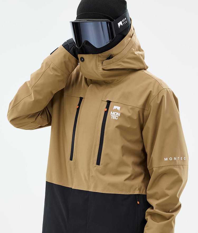 Fawk Ski Jacket Men Gold/Black, Image 2 of 10