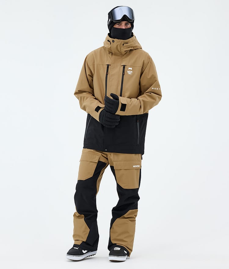 Fawk Veste Snowboard Homme Gold/Black Renewed, Image 2 of 9