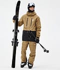 Fawk Ski Jacket Men Gold/Black