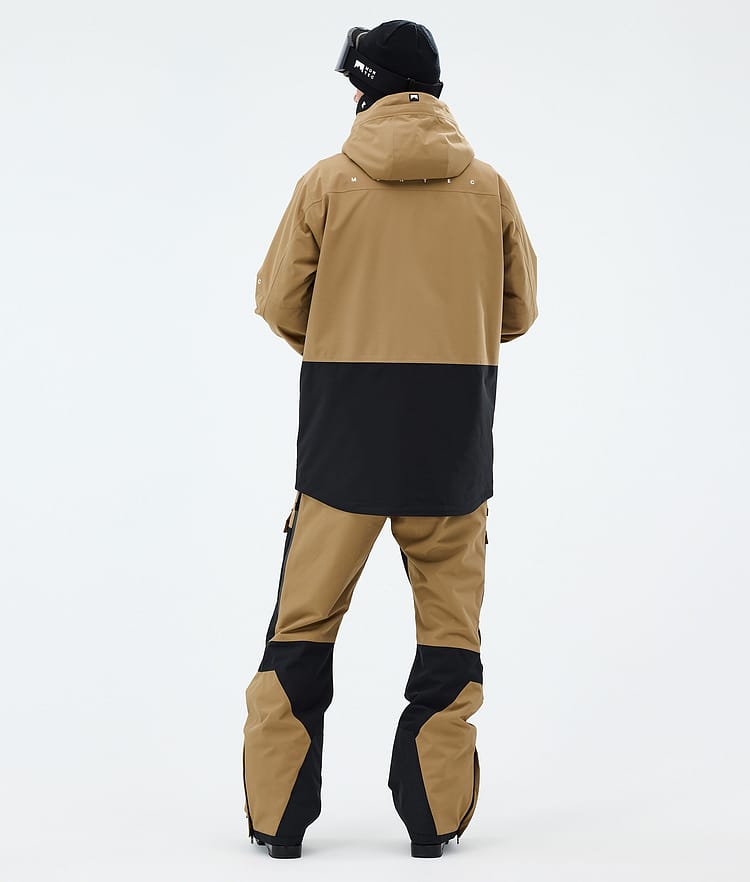 Fawk Ski Jacket Men Gold/Black, Image 3 of 9