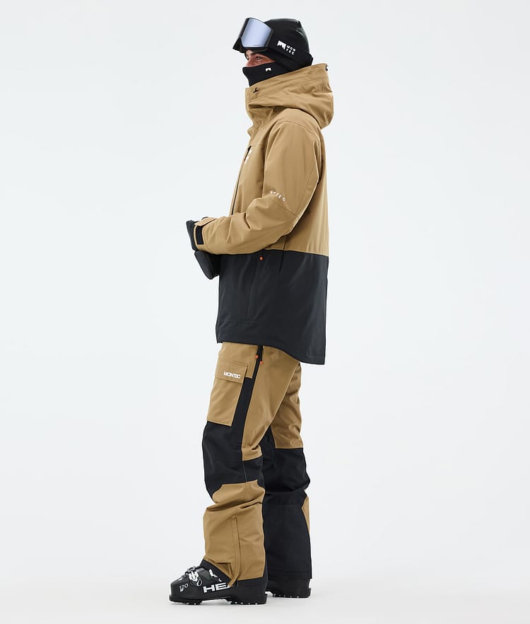 Fawk Ski Jacket Men Gold/Black, Image 4 of 10