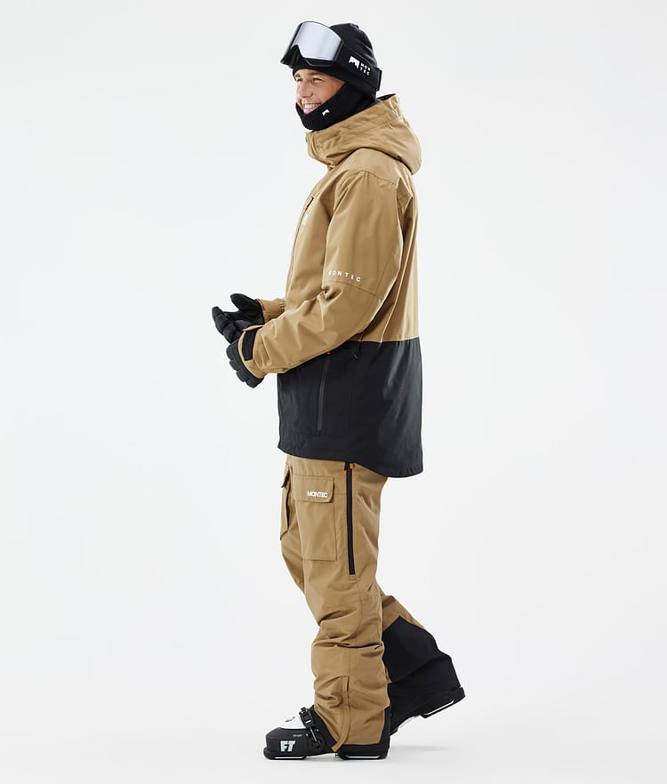 Fawk Manteau Ski Homme Gold/Black, Image 3 sur 9
