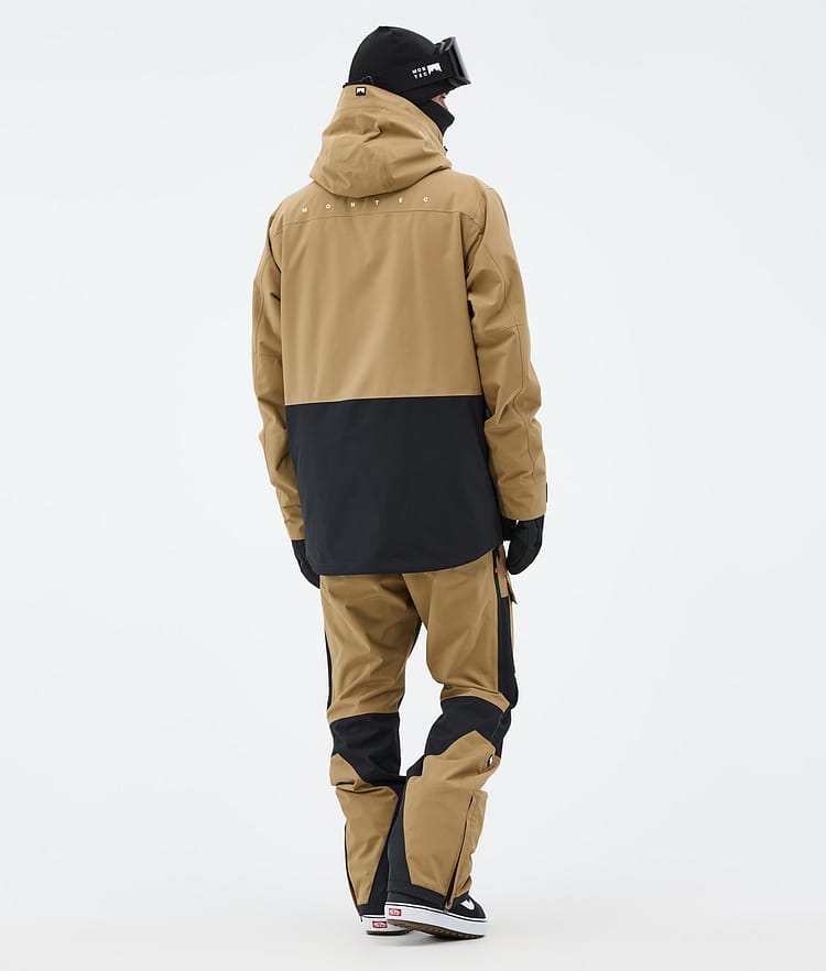 Fawk Veste Snowboard Homme Gold/Black, Image 5 sur 10