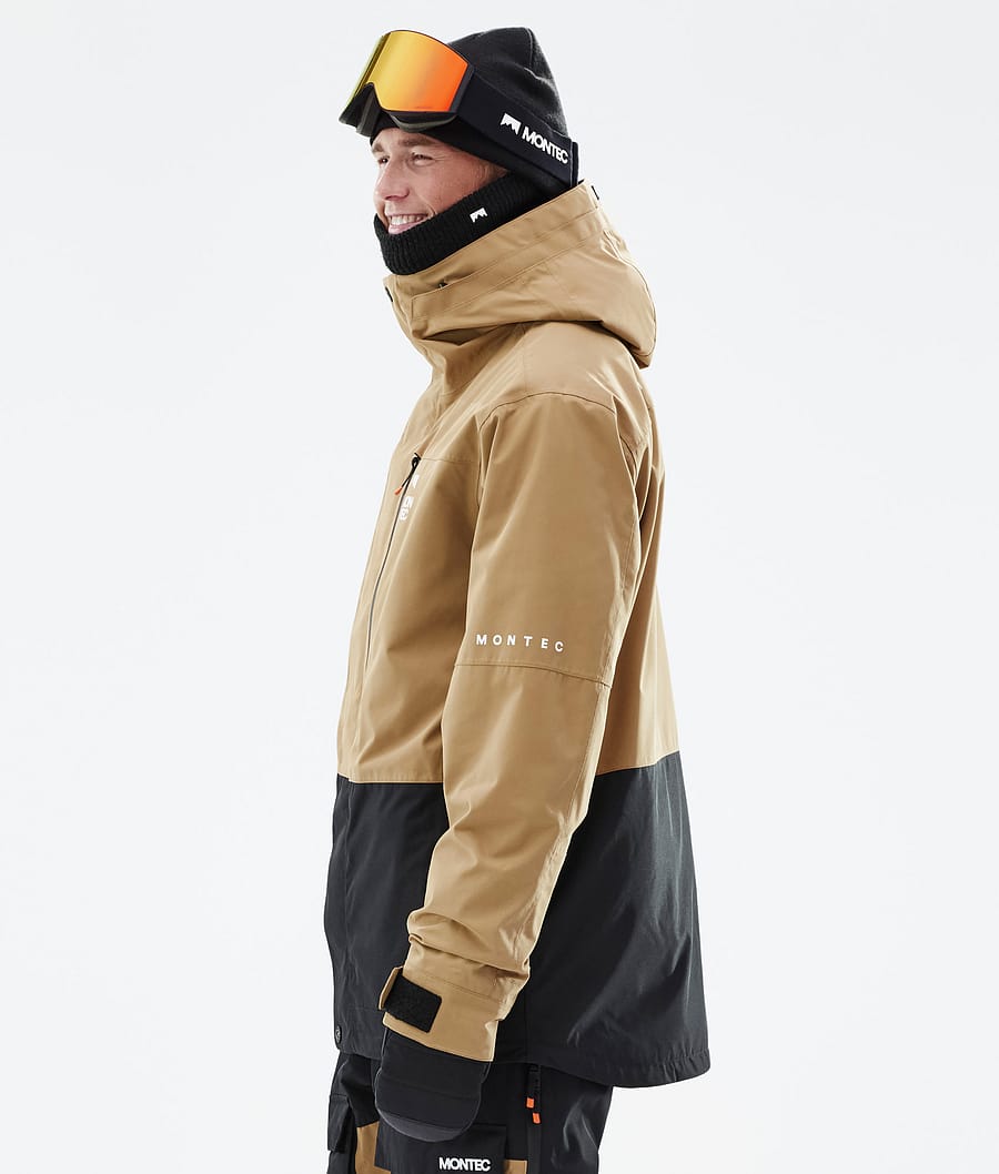 Fawk Snowboard Jacket Men Gold/Black