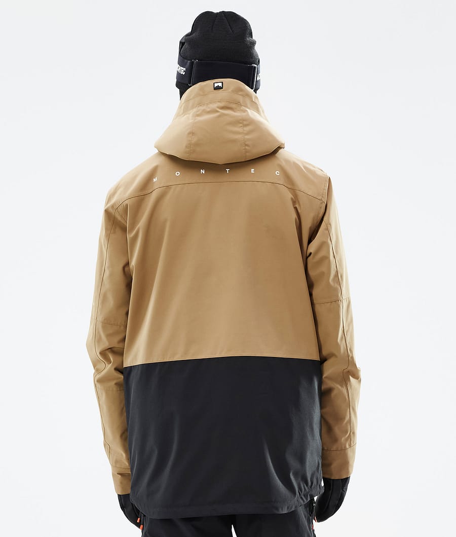 Fawk Snowboard Jacket Men Gold/Black