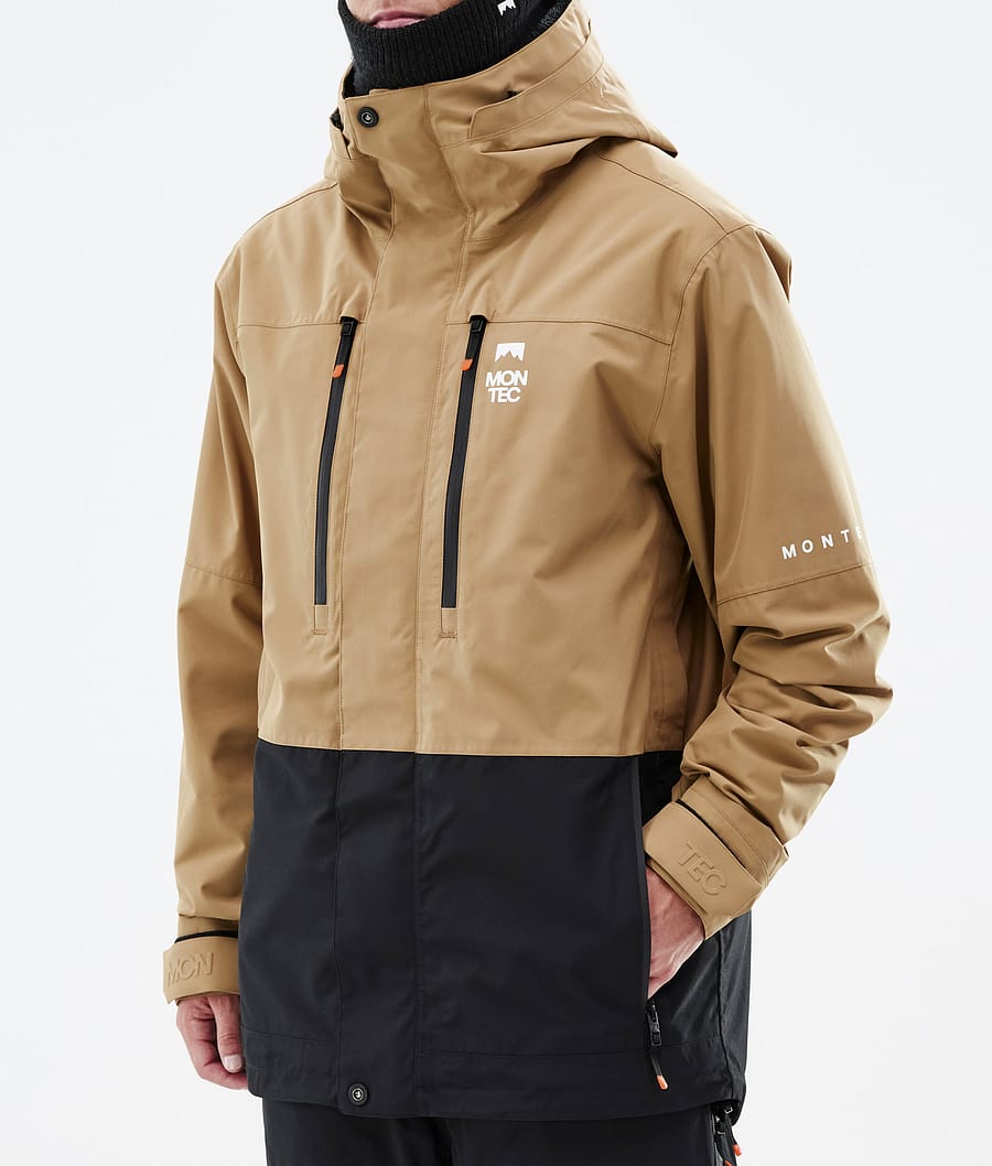 Fawk Snowboard Jacket Men Gold/Black