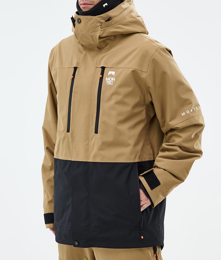 Fawk Ski Jacket Men Gold/Black, Image 8 of 10