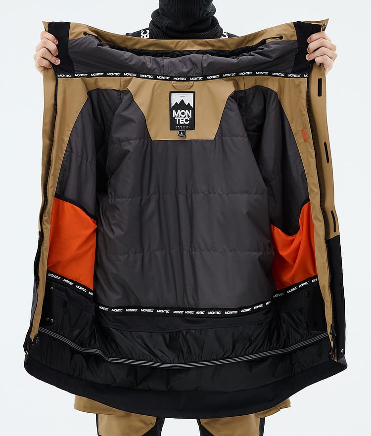 Fawk Veste Snowboard Homme Gold/Black Renewed, Image 9 of 9