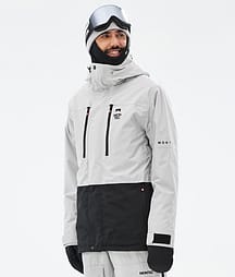 Montec Fawk スキージャケット メンズ Light Grey/Black