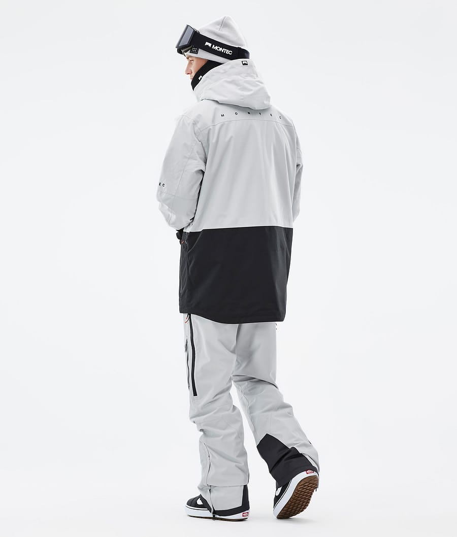 Fawk スノーボードジャケット メンズ Light Grey/Black