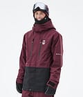 Fawk Ski Jacket Men Burgundy/Black
