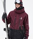 Fawk Skijacke Herren Burgundy/Black, Bild 2 von 10