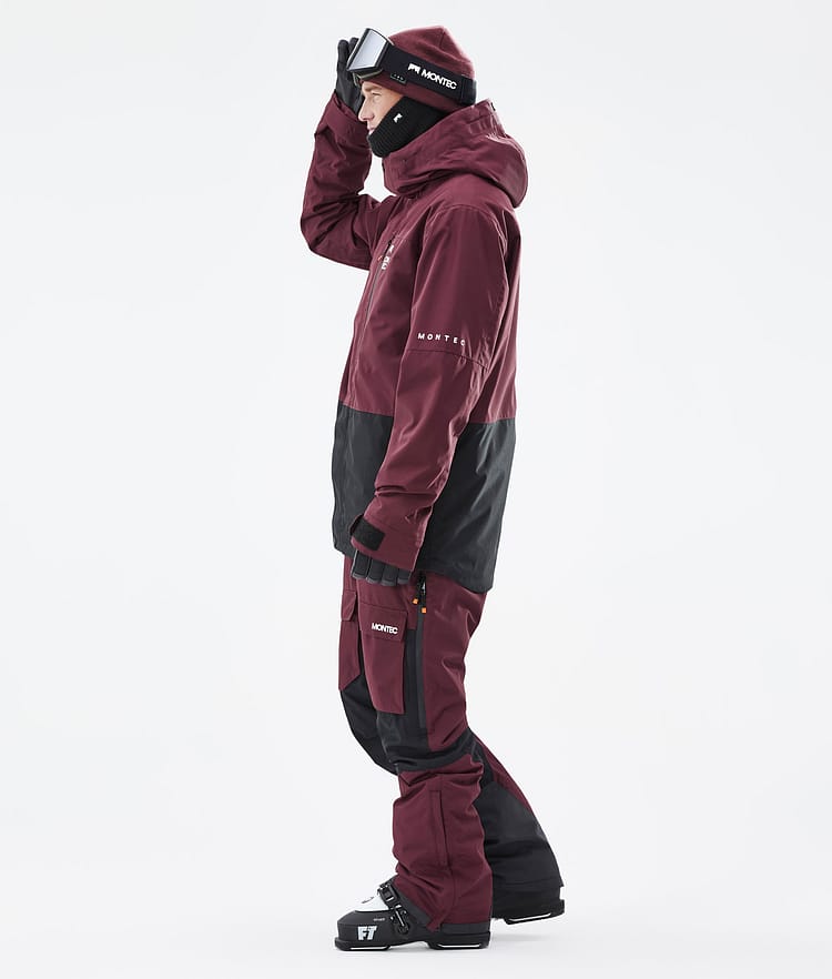 Fawk Skijacke Herren Burgundy/Black, Bild 4 von 10