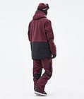 Fawk Snowboard Jacket Men Burgundy/Black, Image 5 of 10