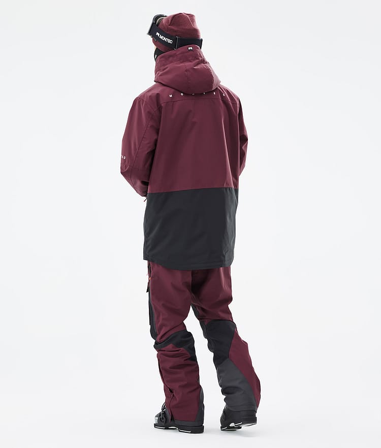 Fawk Skijacke Herren Burgundy/Black, Bild 5 von 10