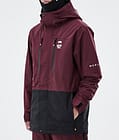 Fawk Ski Jacket Men Burgundy/Black, Image 8 of 10