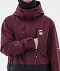 Fawk Skijacke Herren Burgundy/Black, Bild 9 von 10