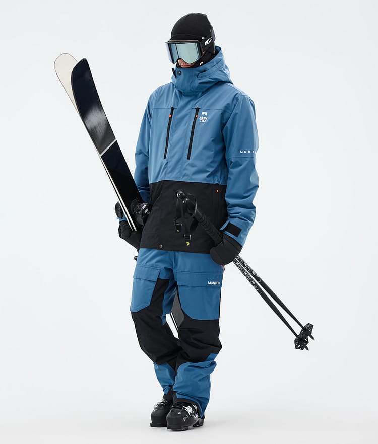 Fawk Veste de Ski Homme Blue Steel/Black, Image 3 sur 10