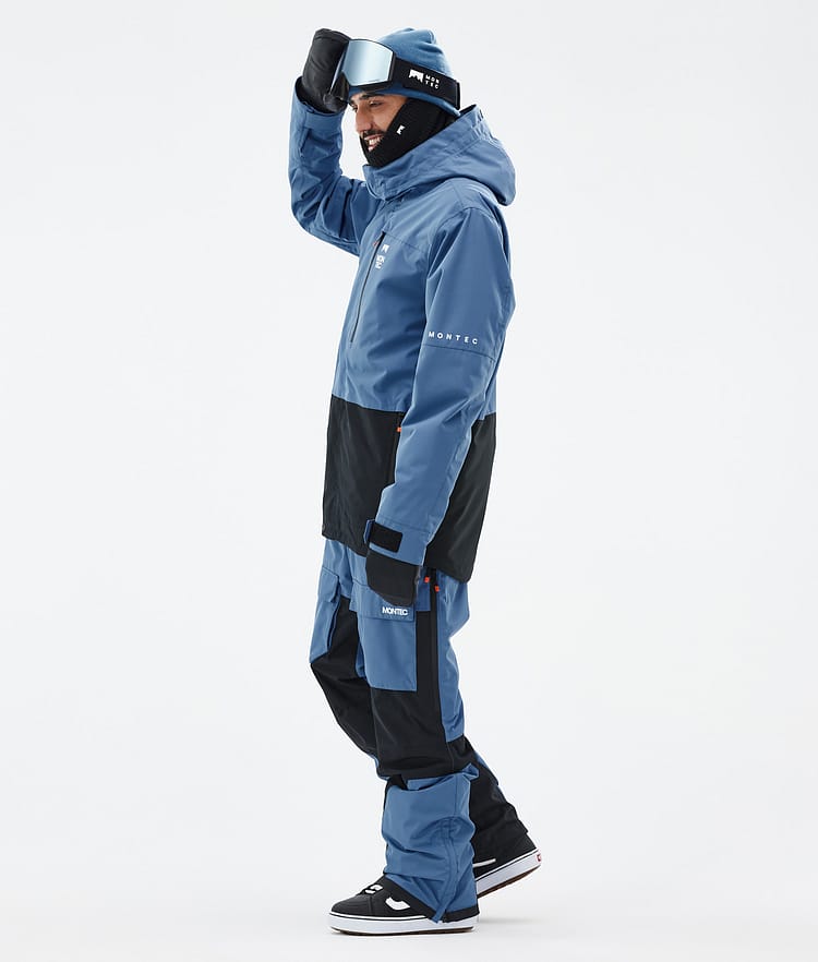 Fawk Snowboardjacke Herren Blue Steel/Black, Bild 4 von 10