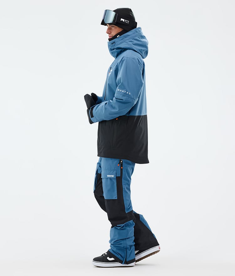 Fawk Snowboard Jacket Men Blue Steel/Black, Image 4 of 10