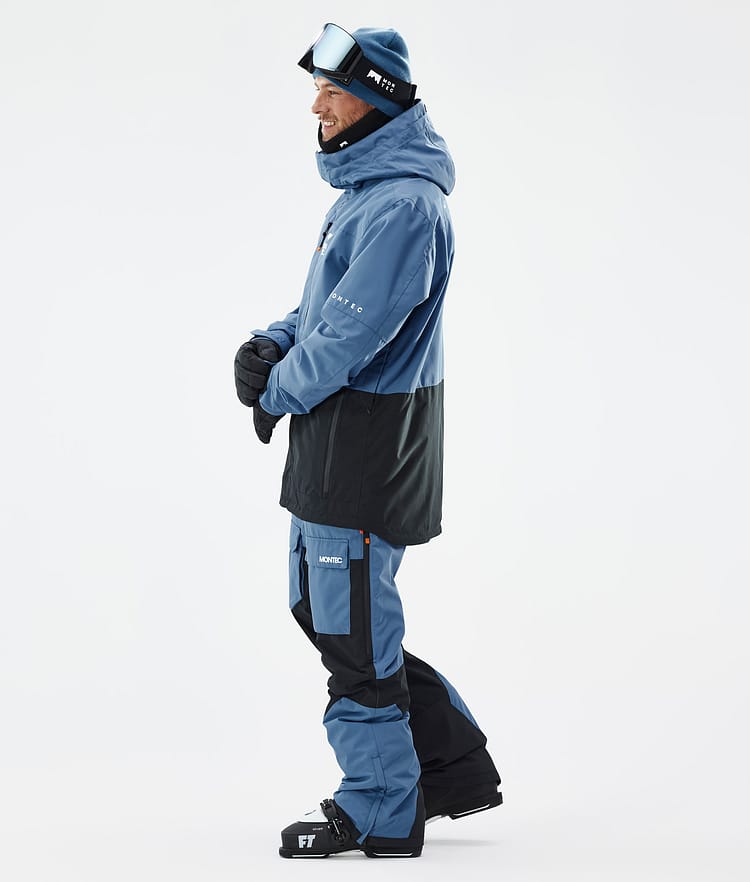 Fawk スキージャケット メンズ Blue Steel/Black