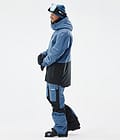Fawk Ski Jacket Men Blue Steel/Black