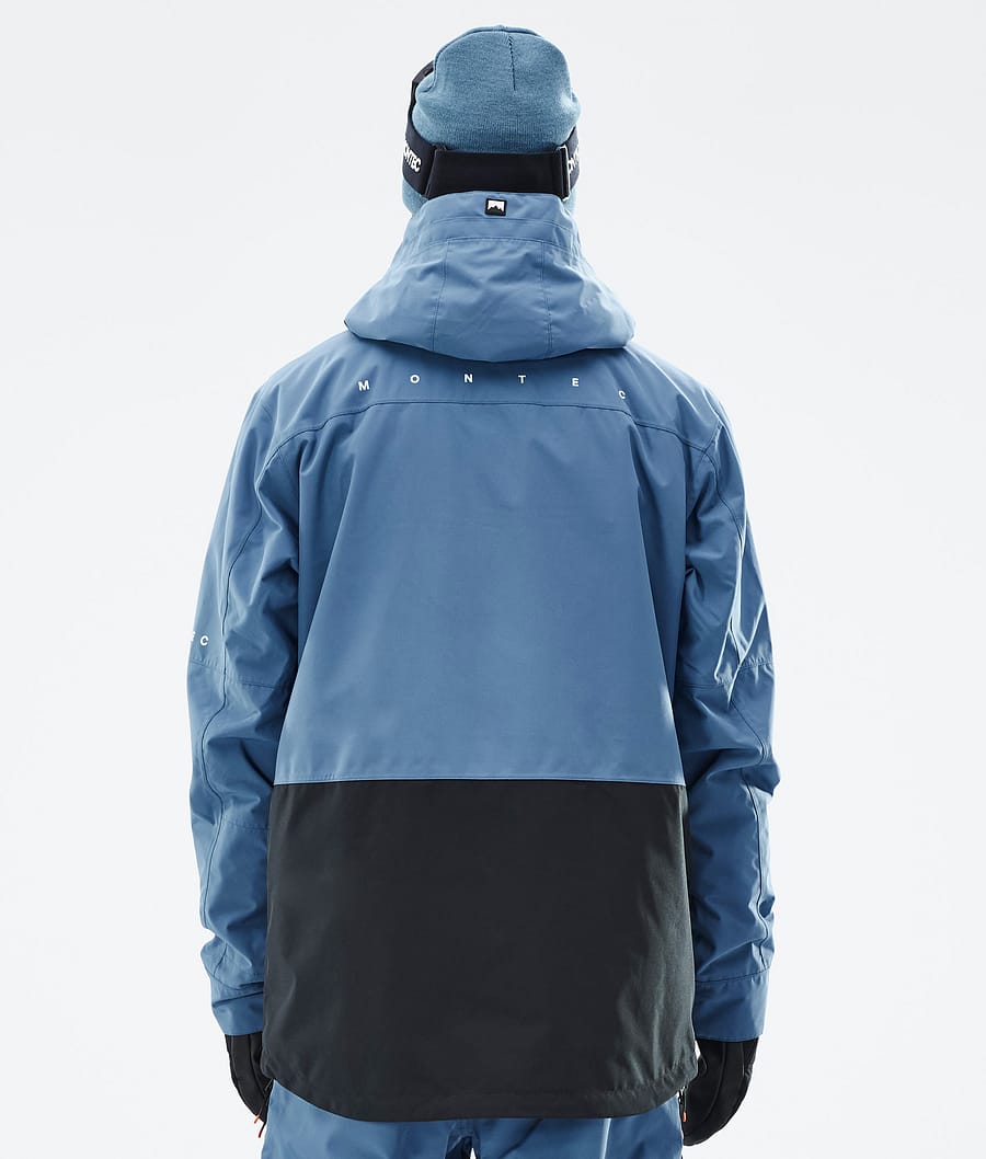 Fawk Ski Jacket Men Blue Steel/Black