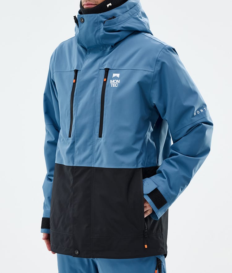 Fawk Snowboard Jacket Men Blue Steel/Black, Image 8 of 10