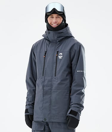 Fawk Skijacke Herren Metal Blue