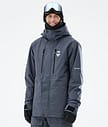 Fawk Ski Jacket Men Metal Blue