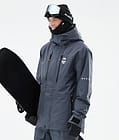 Fawk Snowboard Jacket Men Metal Blue, Image 1 of 10