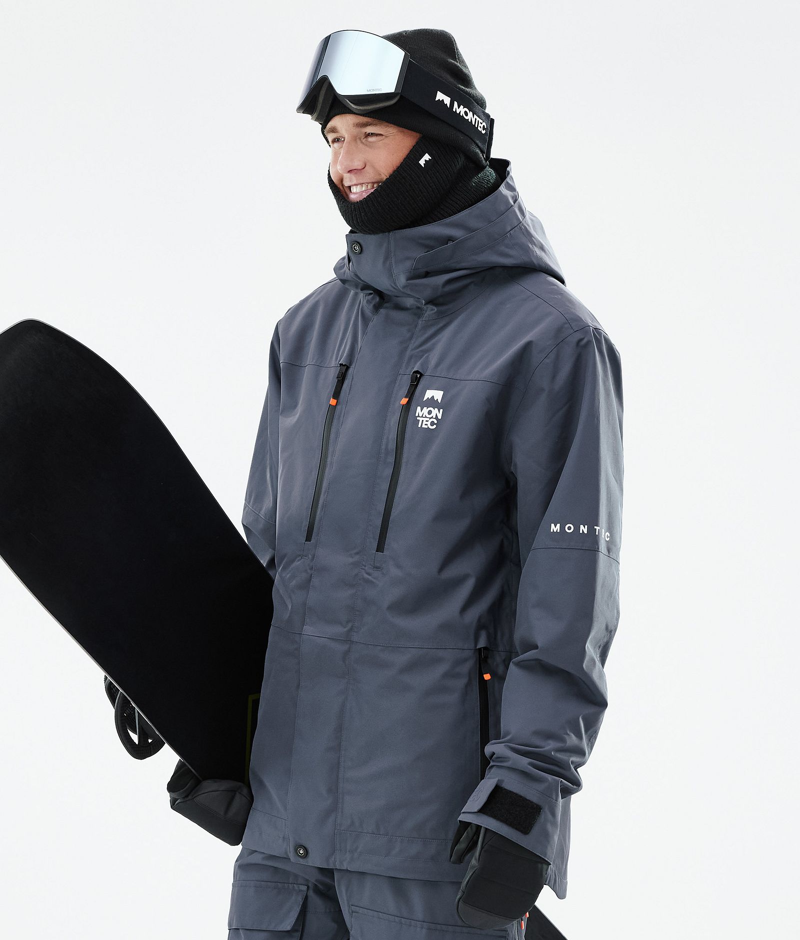 Fawk Snowboard Jacket Men Metal Blue, Image 1 of 10