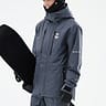 Montec Fawk Snowboard Jacket Metal Blue