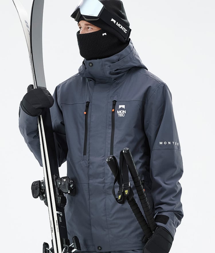 Fawk Veste de Ski Homme Metal Blue