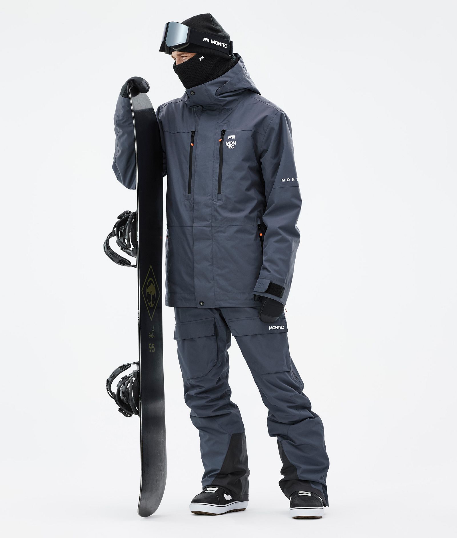 Fawk Snowboardjacke Herren Metal Blue