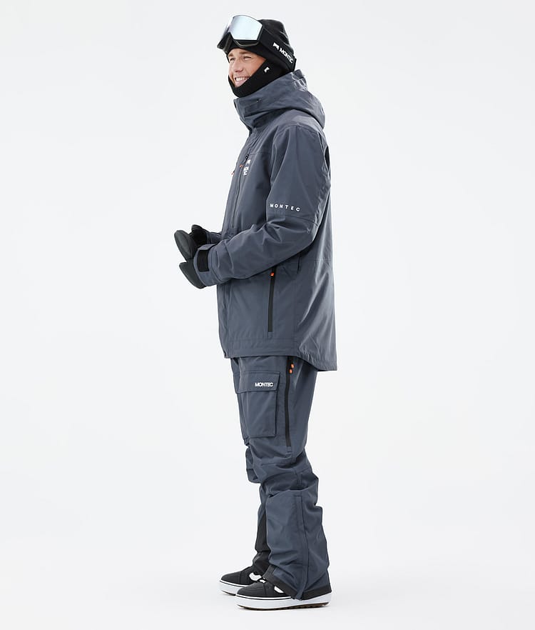 Fawk Snowboard Jacket Men Metal Blue, Image 4 of 10