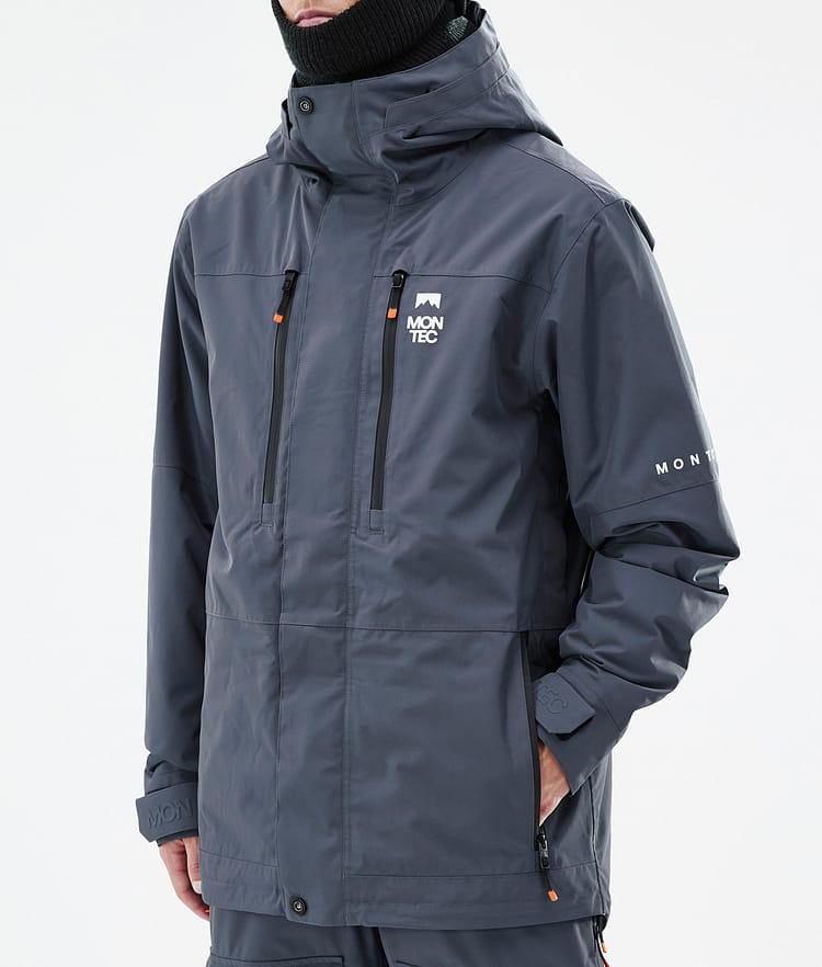 Fawk Veste de Ski Homme Metal Blue