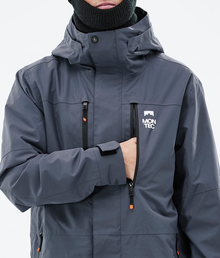 Fawk Ski Jacket Men Metal Blue, Image 9 of 10