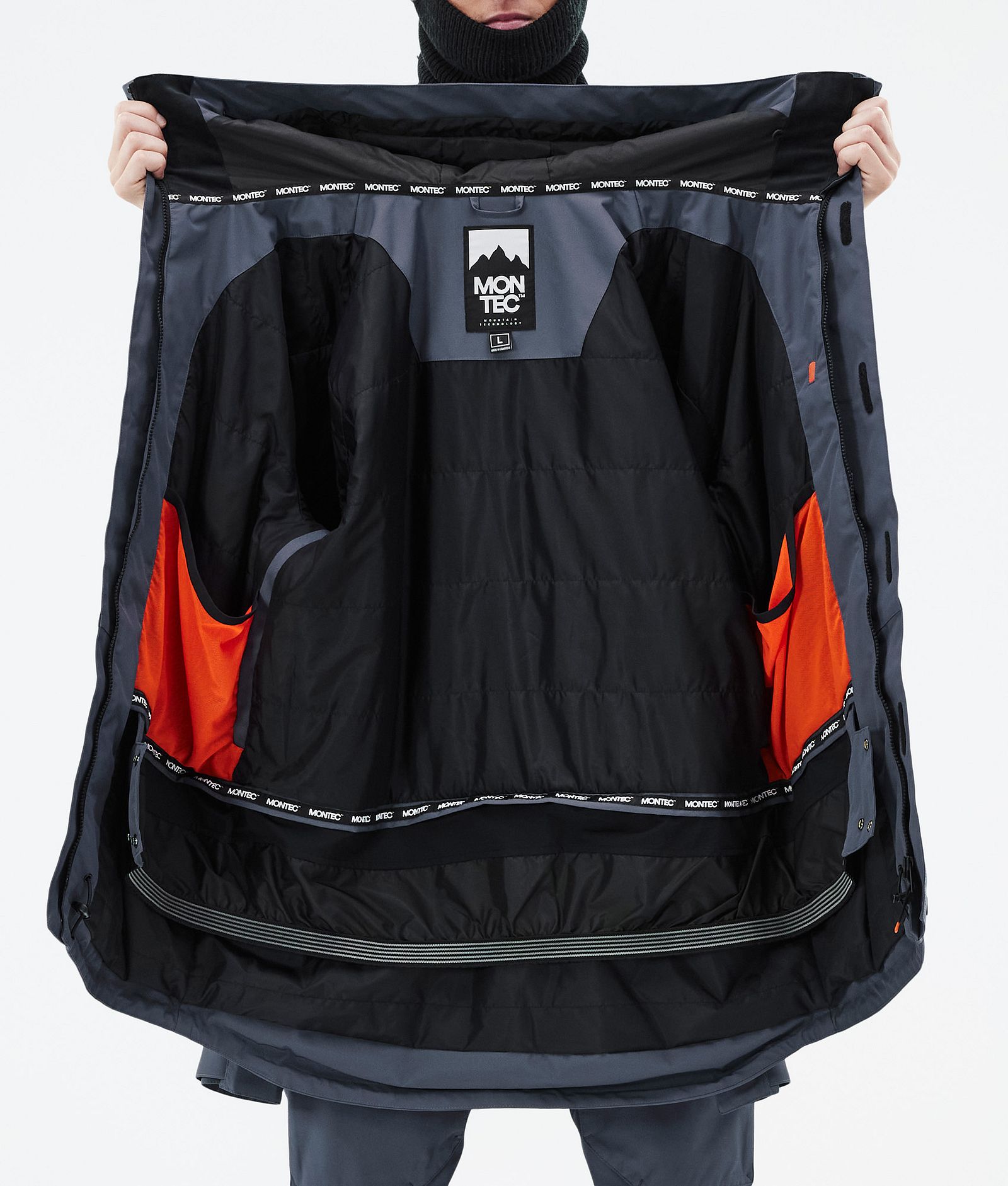 Fawk Snowboard Jacket Men Metal Blue, Image 10 of 10