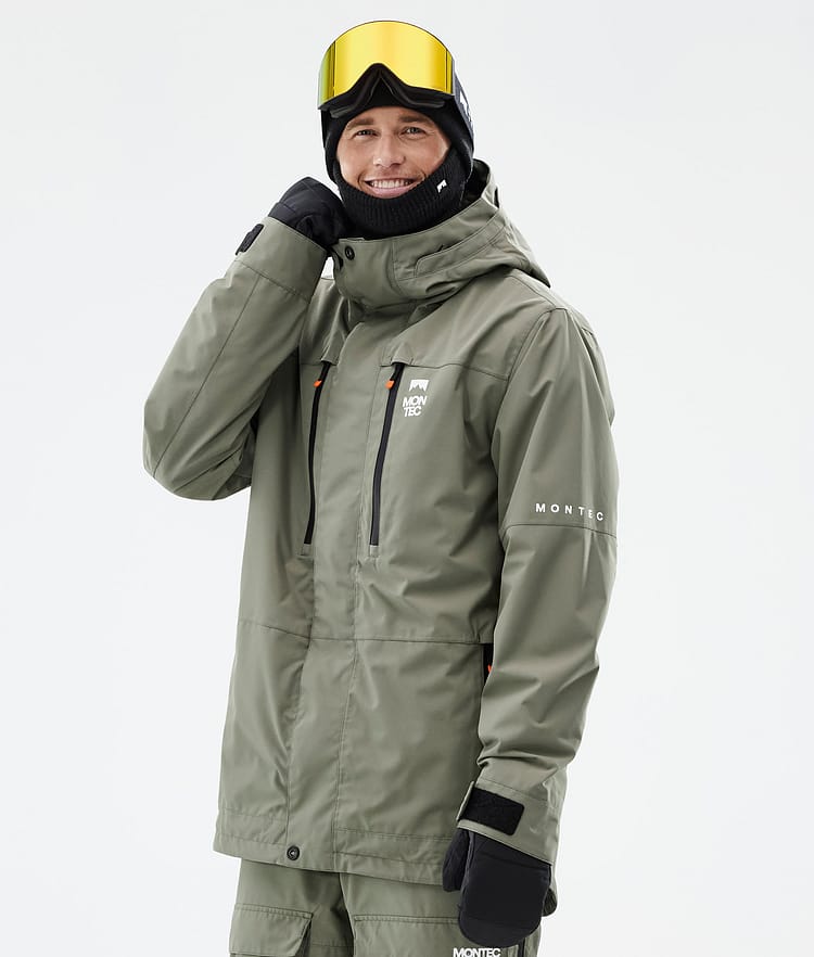 Fawk Snowboard Jacket Men Greenish, Image 1 of 10