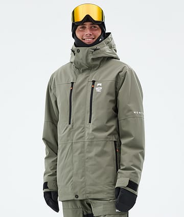 Fawk Snowboard Jacket Men Greenish
