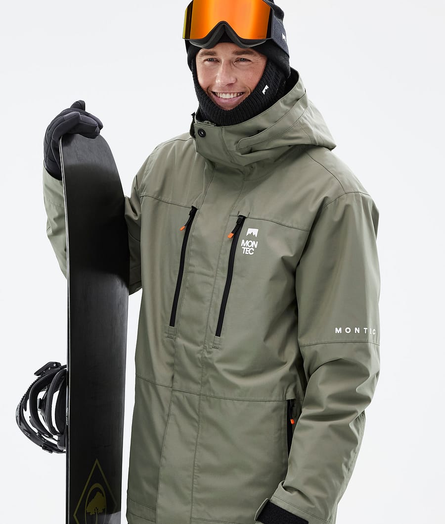 Fawk Snowboard Jacket Men Greenish