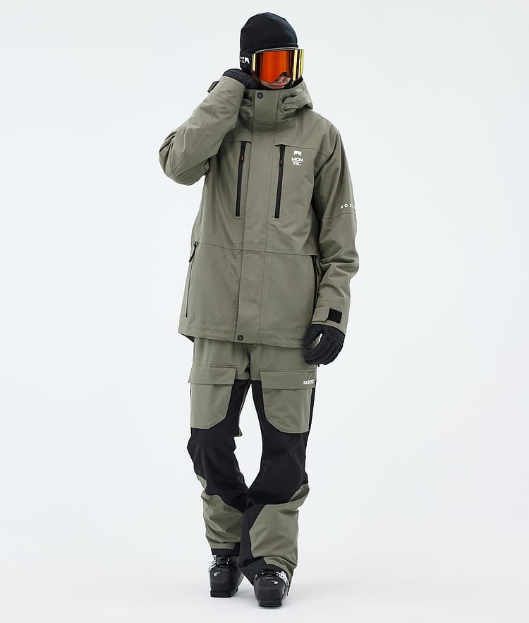 Fawk Ski Jacket Men Greenish, Image 2 of 9