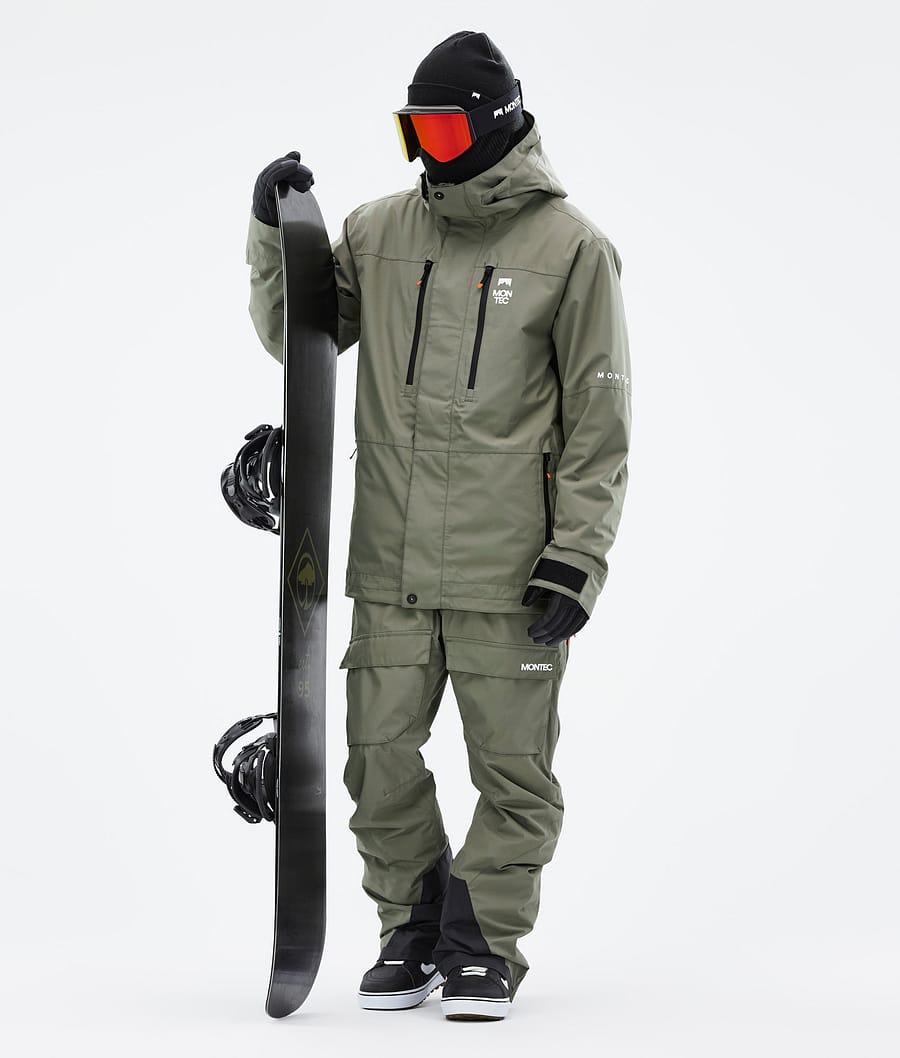 Fawk Snowboard Jacket Men Greenish