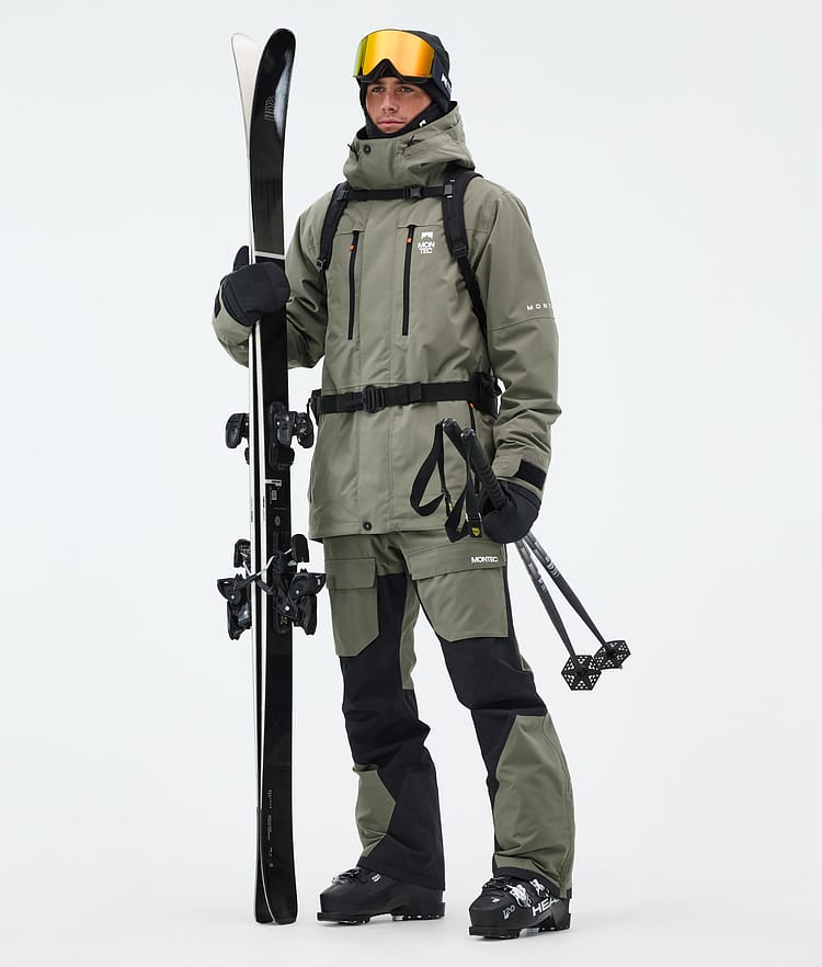 Fawk Ski Jacket Men Greenish, Image 3 of 10